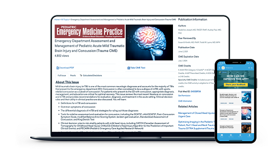 Pediatric Emergency Medicine Practice - Discount for APCs